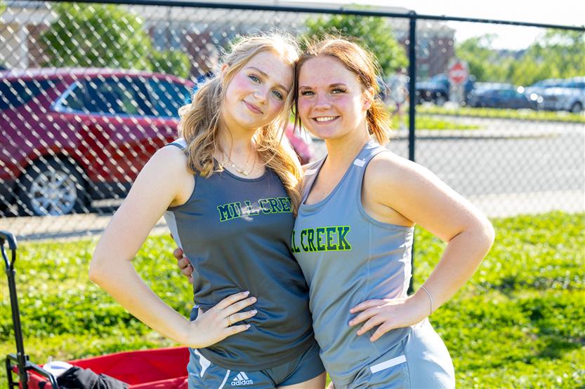 Students run track